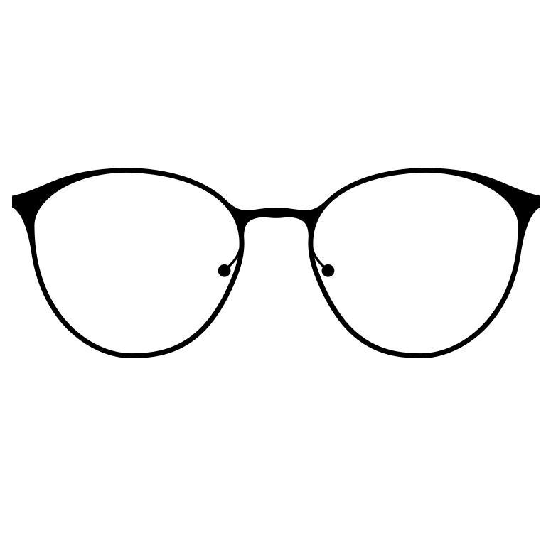 Czarne oprawki do okularów